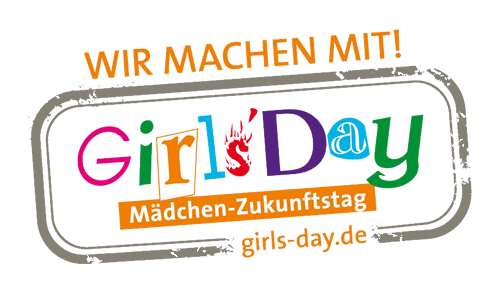 Wir machen mit - Girls Day (Logo)