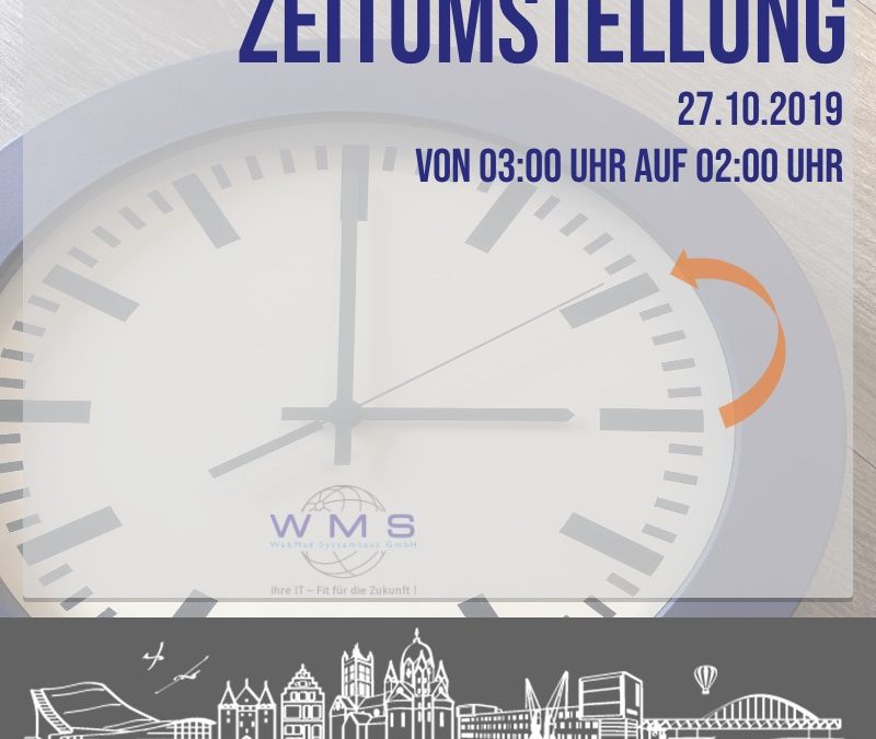 Ade Sommerzeit – Hallo Winterzeit