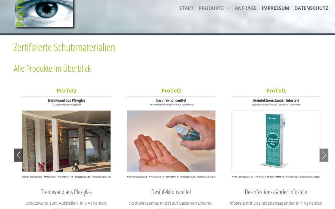 Webseitengestaltung nach Kundenwunsch