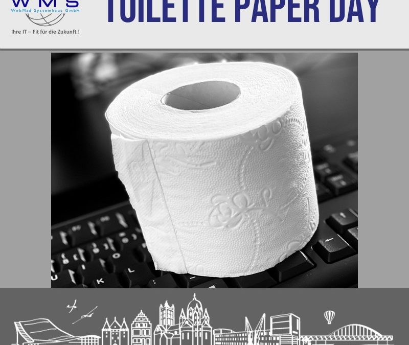 26. August Tag des Toilettenpapiers