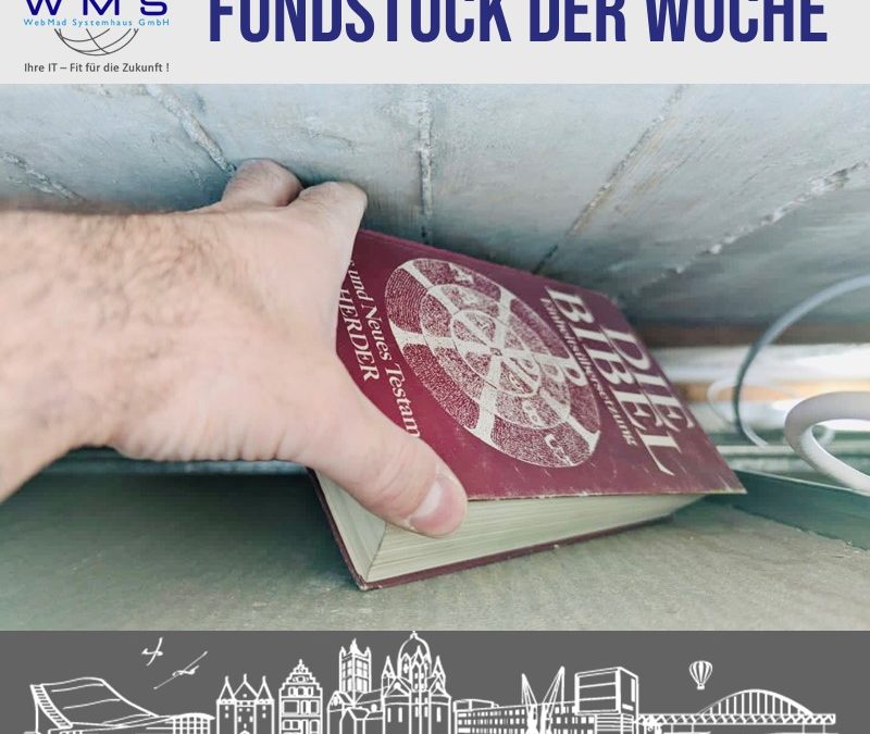 Fundstück der letzten Woche