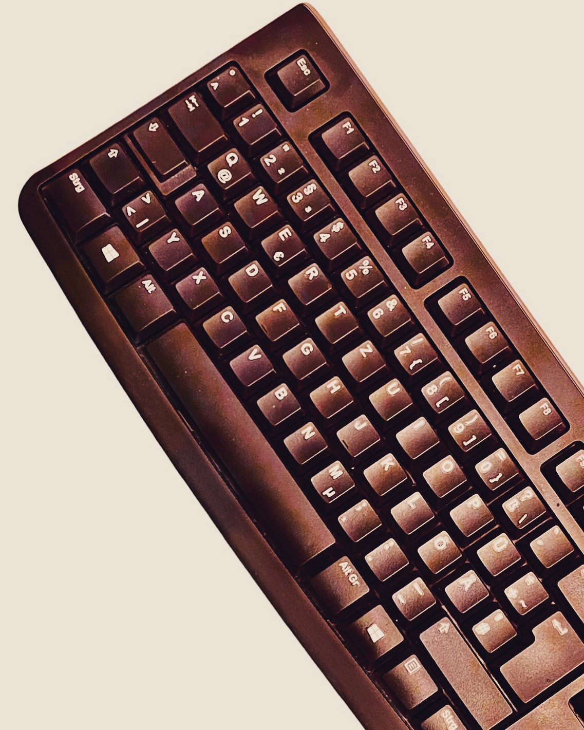 Tastatur Schokolade